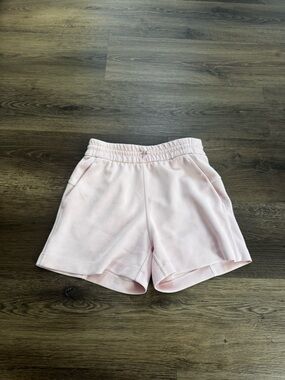 Lululemon Softstreme High Rise Light Pink Shorts size 2